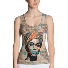 Electric Guitar Muse Women's All-Over Print Tank Top - Beyond T-shirts