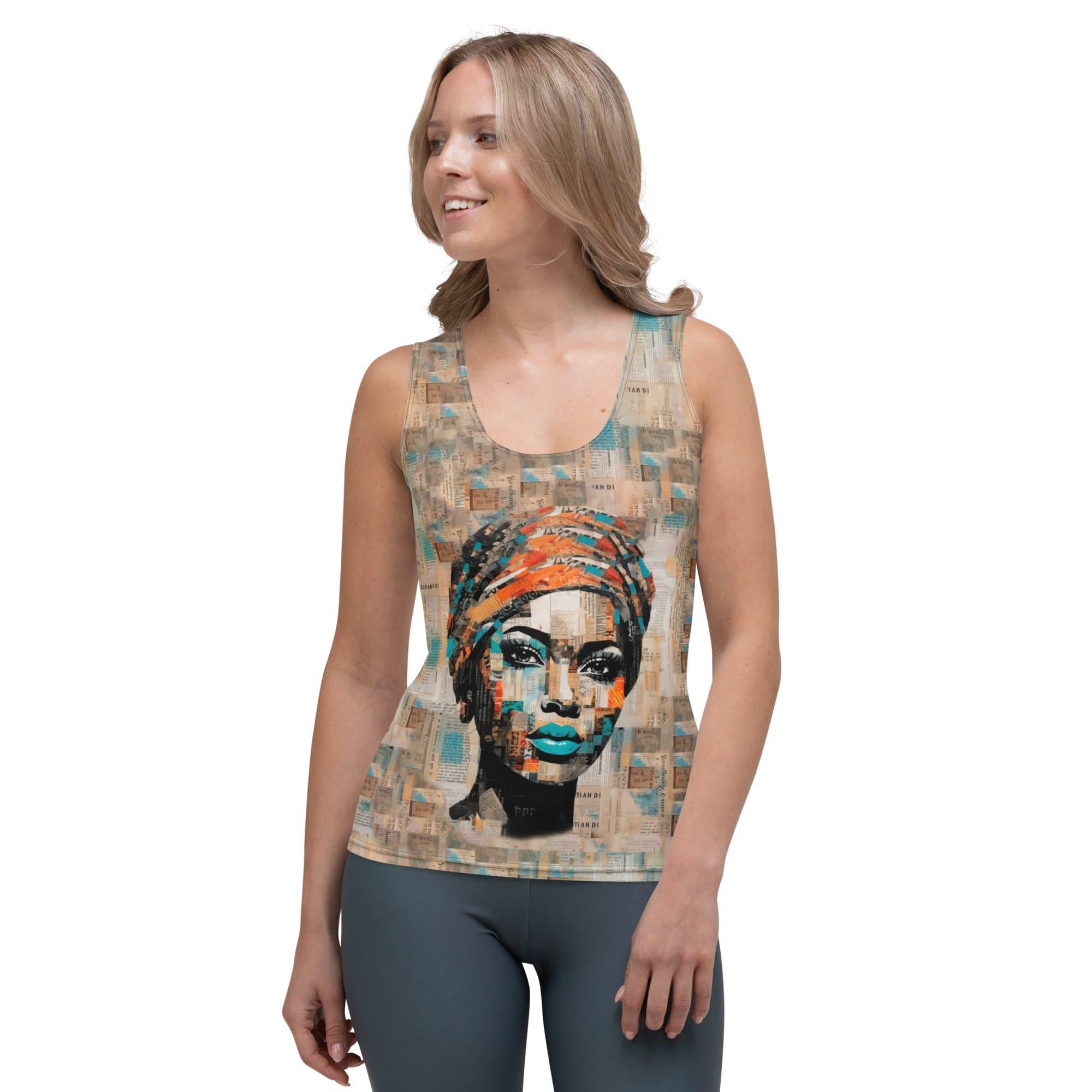 Electric Guitar Muse Women's All-Over Print Tank Top - Beyond T-shirts