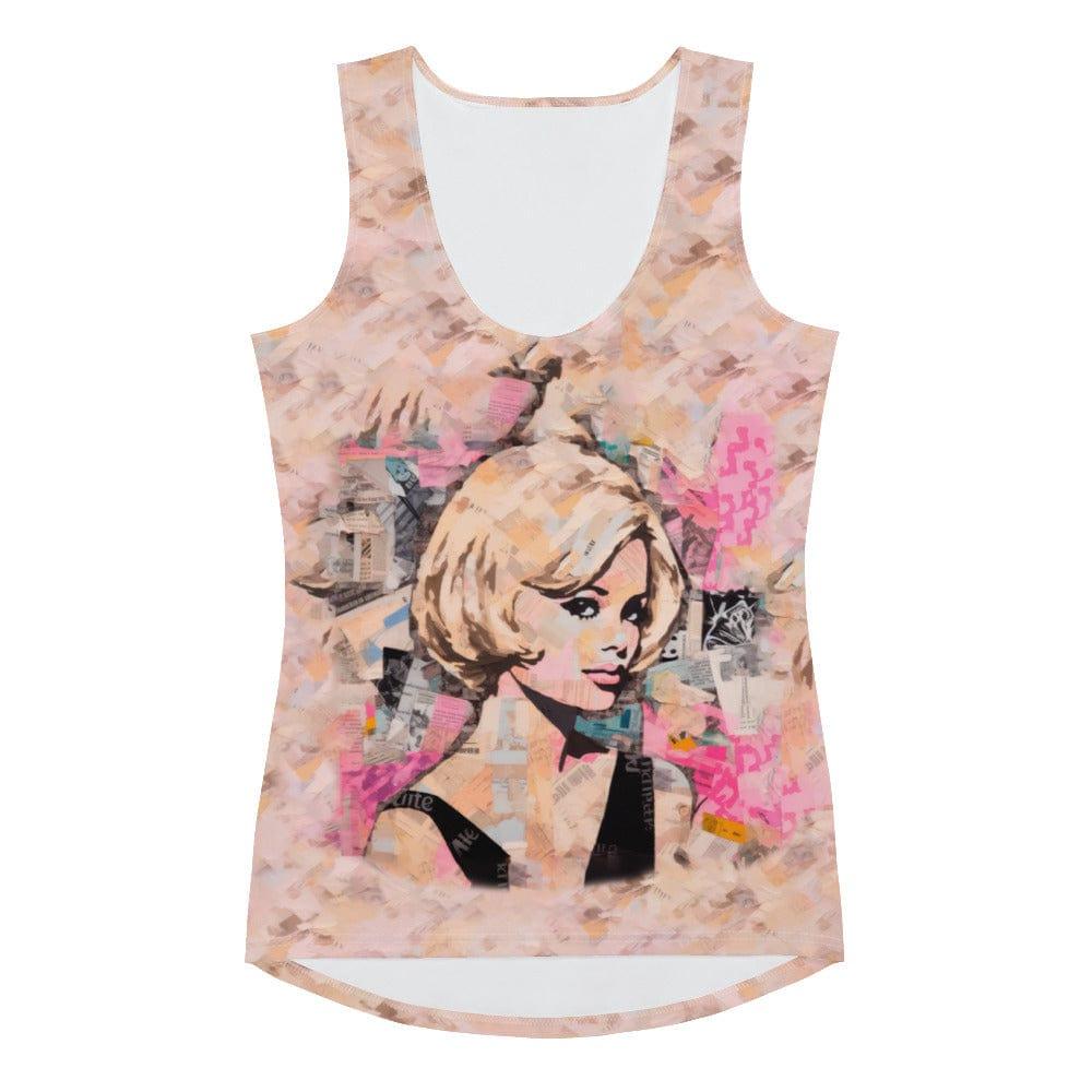 Rhythmic Beats Music-Inspired Women's Tank Top - Beyond T-shirts