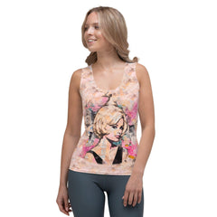 Rhythmic Beats Music-Inspired Women's Tank Top - Beyond T-shirts