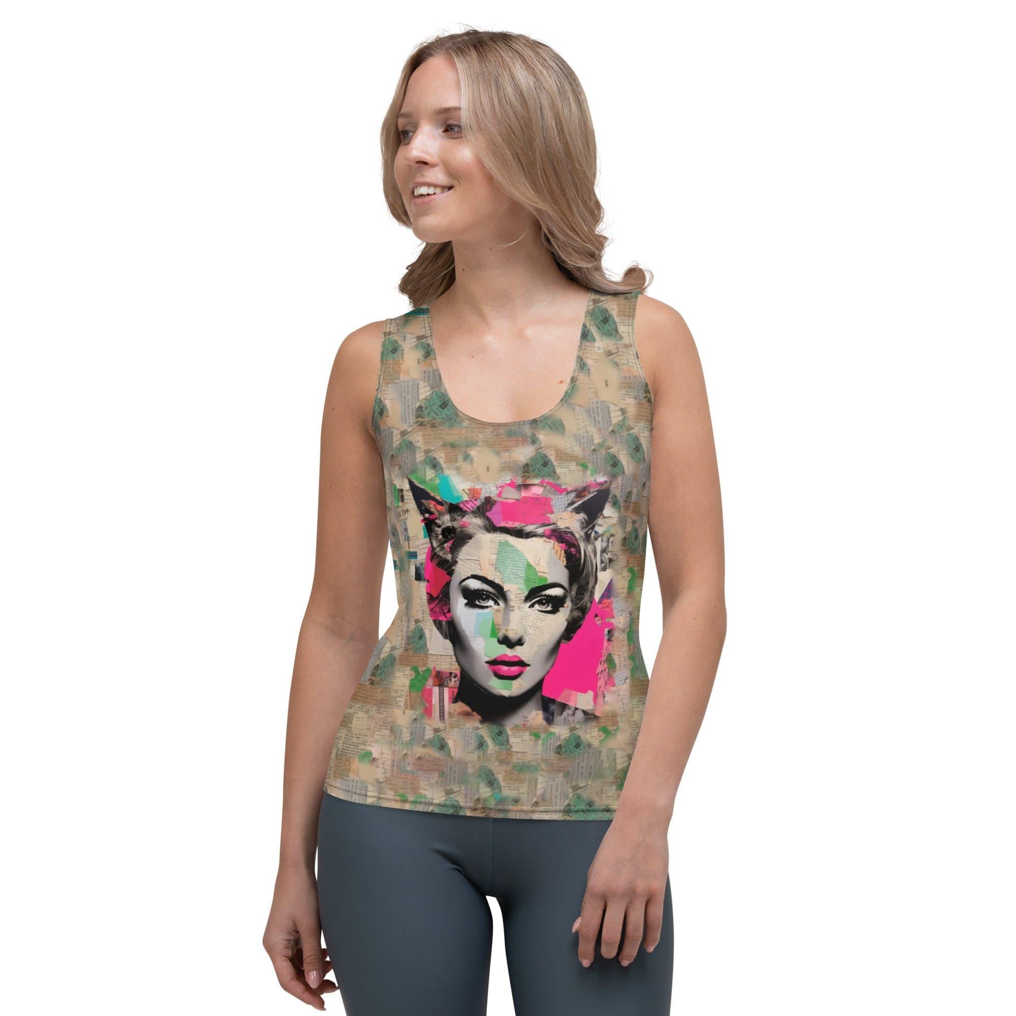 Soulful Serenade Women's Music Inspired Tank Top - Beyond T-shirts