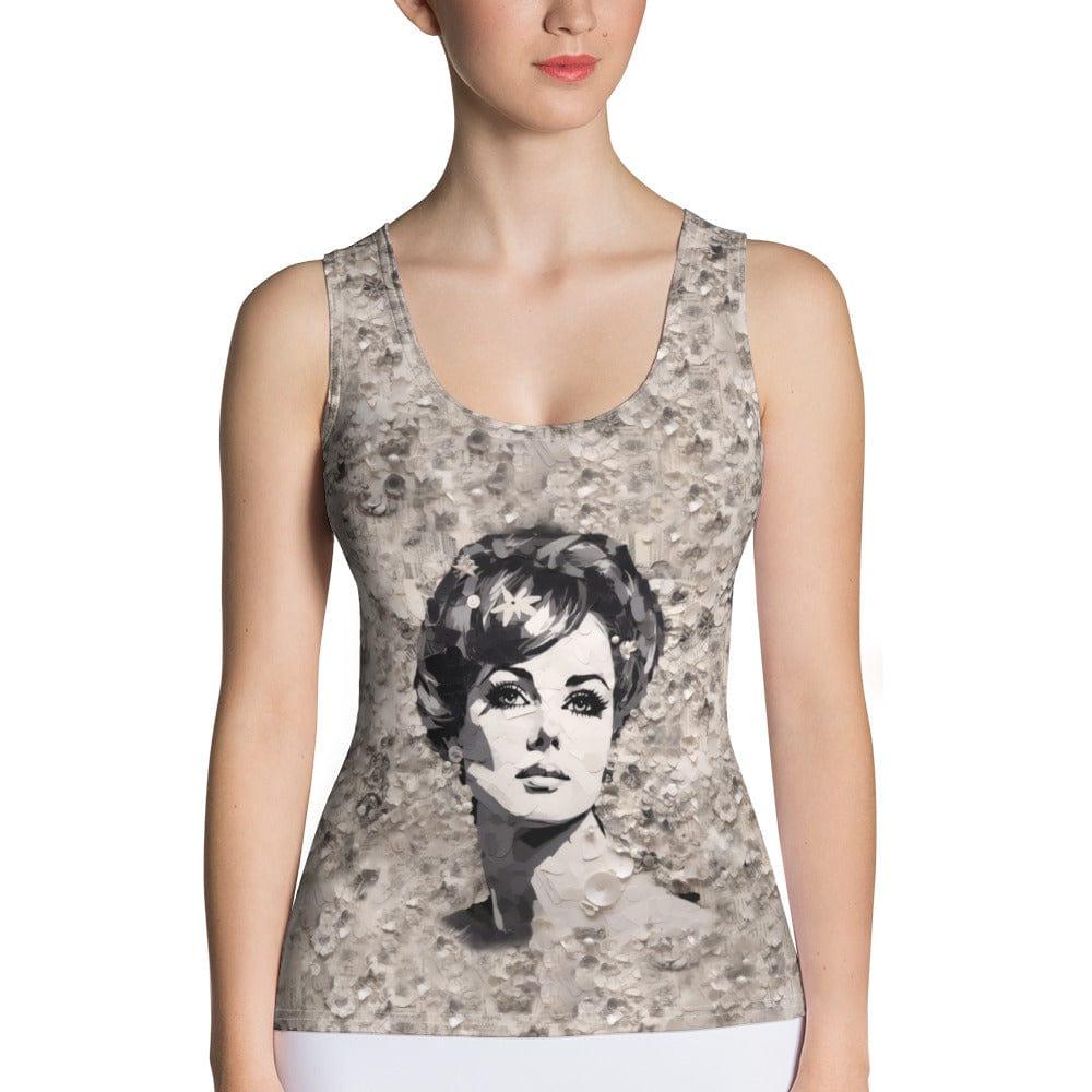 Expressive Melodies Women's Music Themed Tank Top - Beyond T-shirts