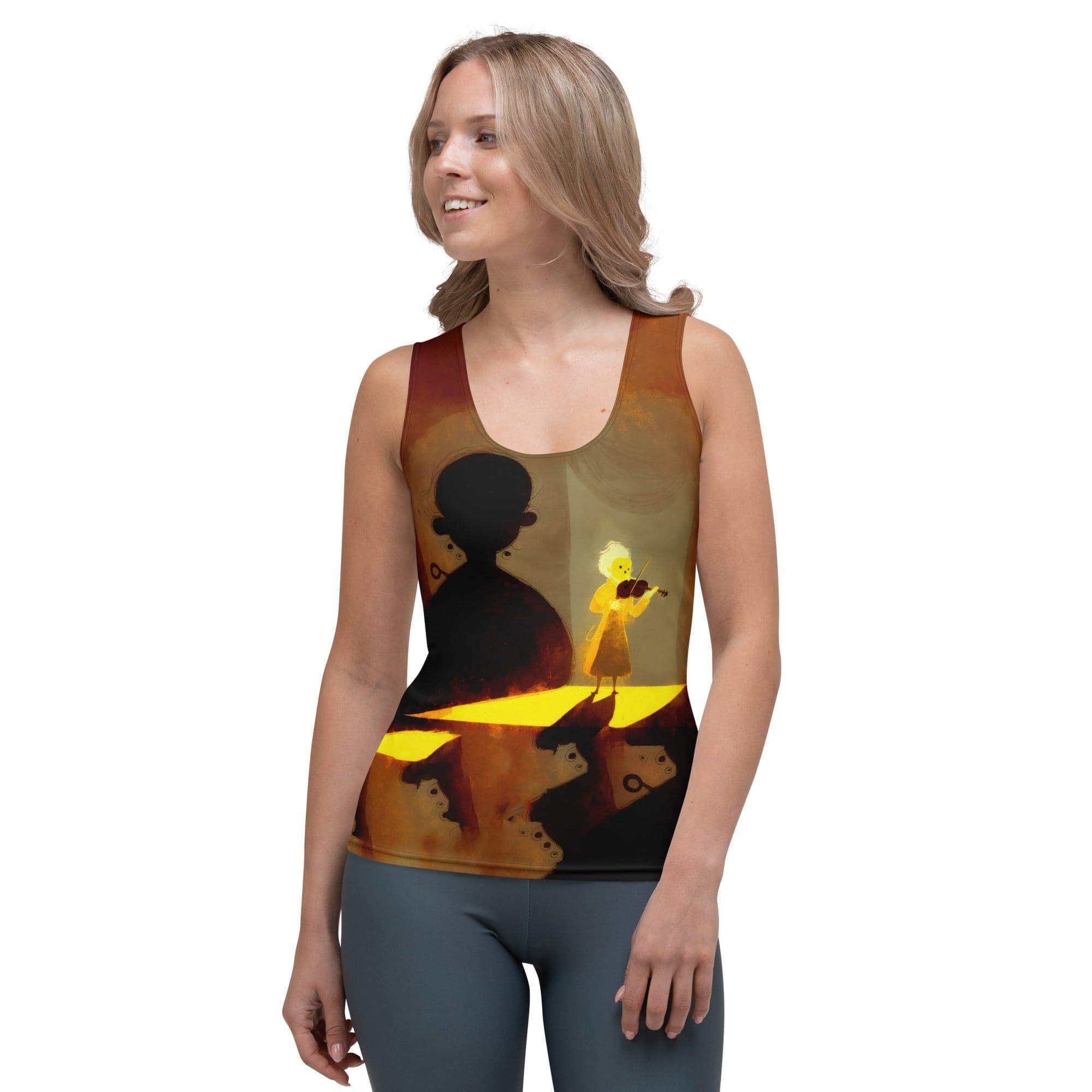 Symphonic Groove Women's Music Tank Top - Beyond T-shirts