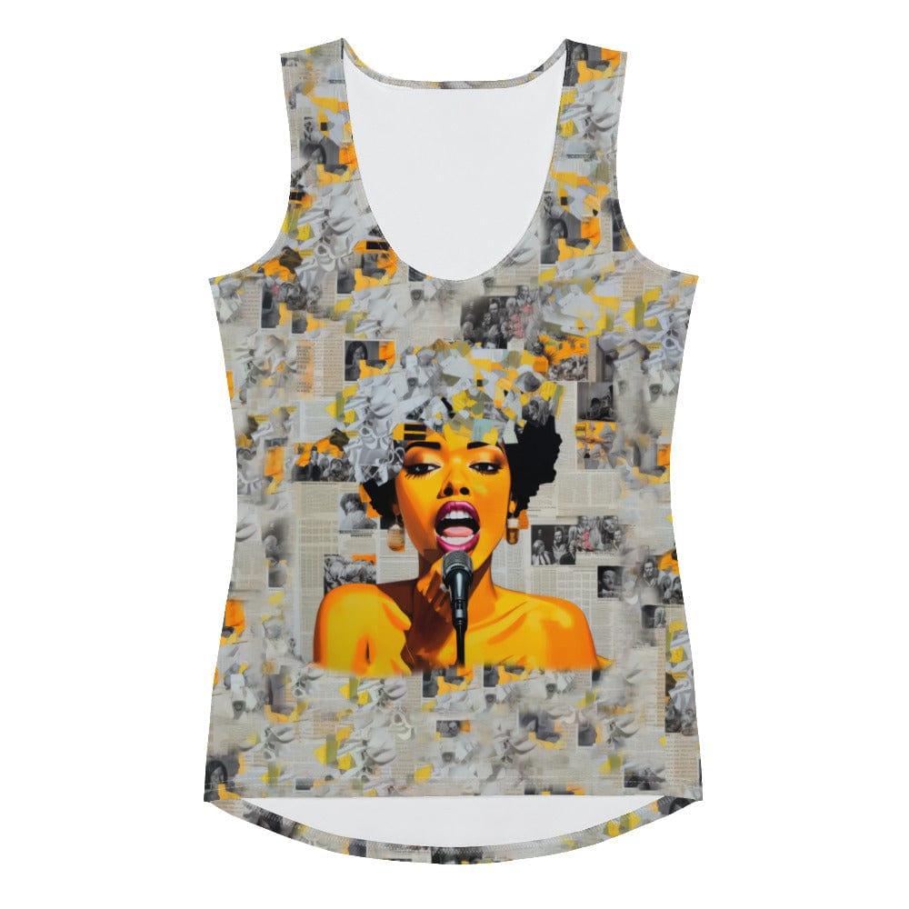 Music Melange Women's All-Over Print Tank Top - Beyond T-shirts