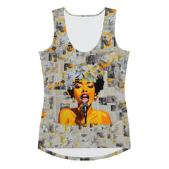 Music Melange Women's All-Over Print Tank Top - Beyond T-shirts