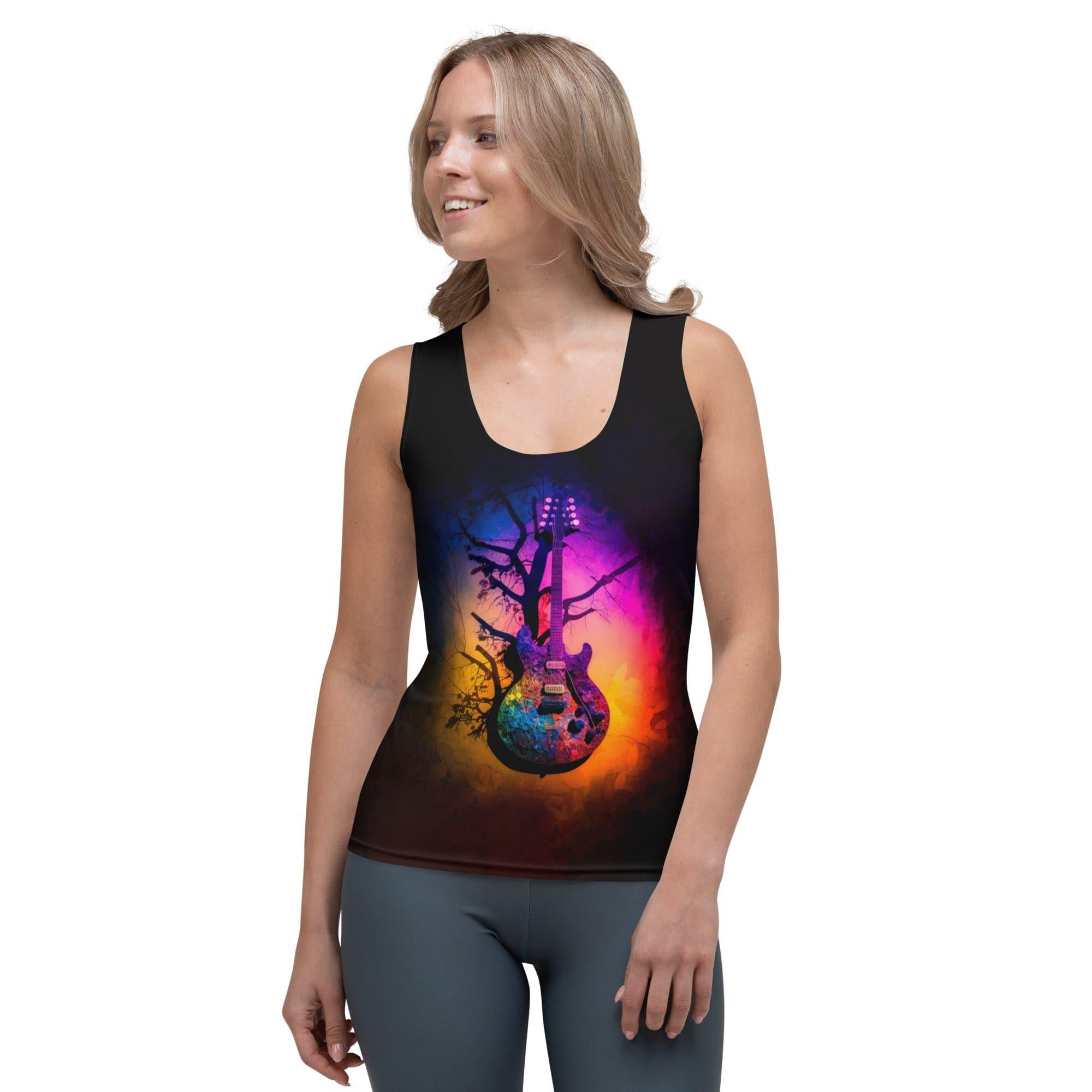 Melodic Harmony All-Over Print Tank Top for Women - Beyond T-shirts