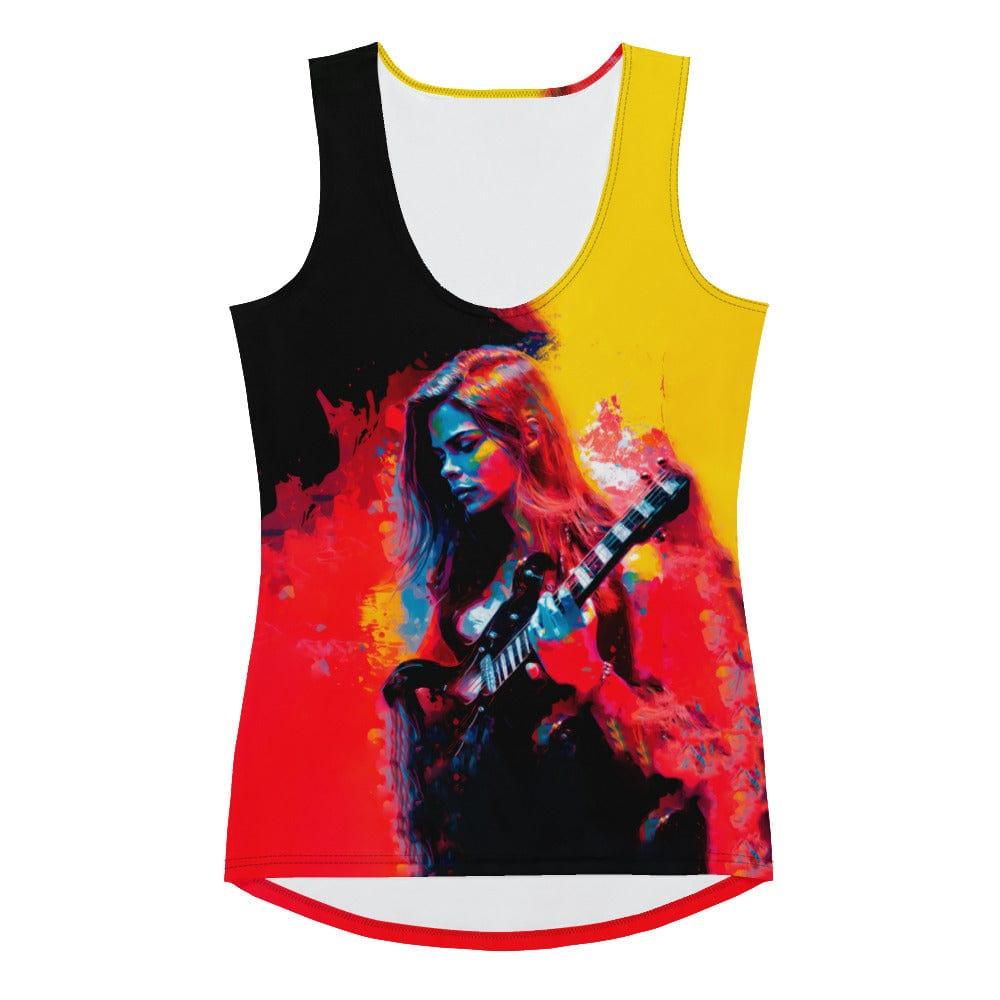 Tune In Style All-Over Print Women's Tank Top - Beyond T-shirts