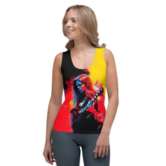 Tune In Style All-Over Print Women's Tank Top - Beyond T-shirts