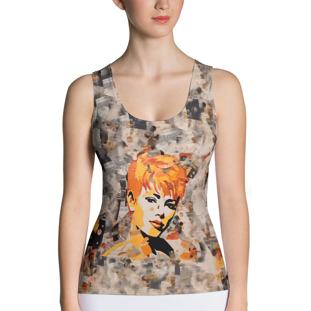 Notes of Expression Women's All-Over Print Tank Top - Beyond T-shirts