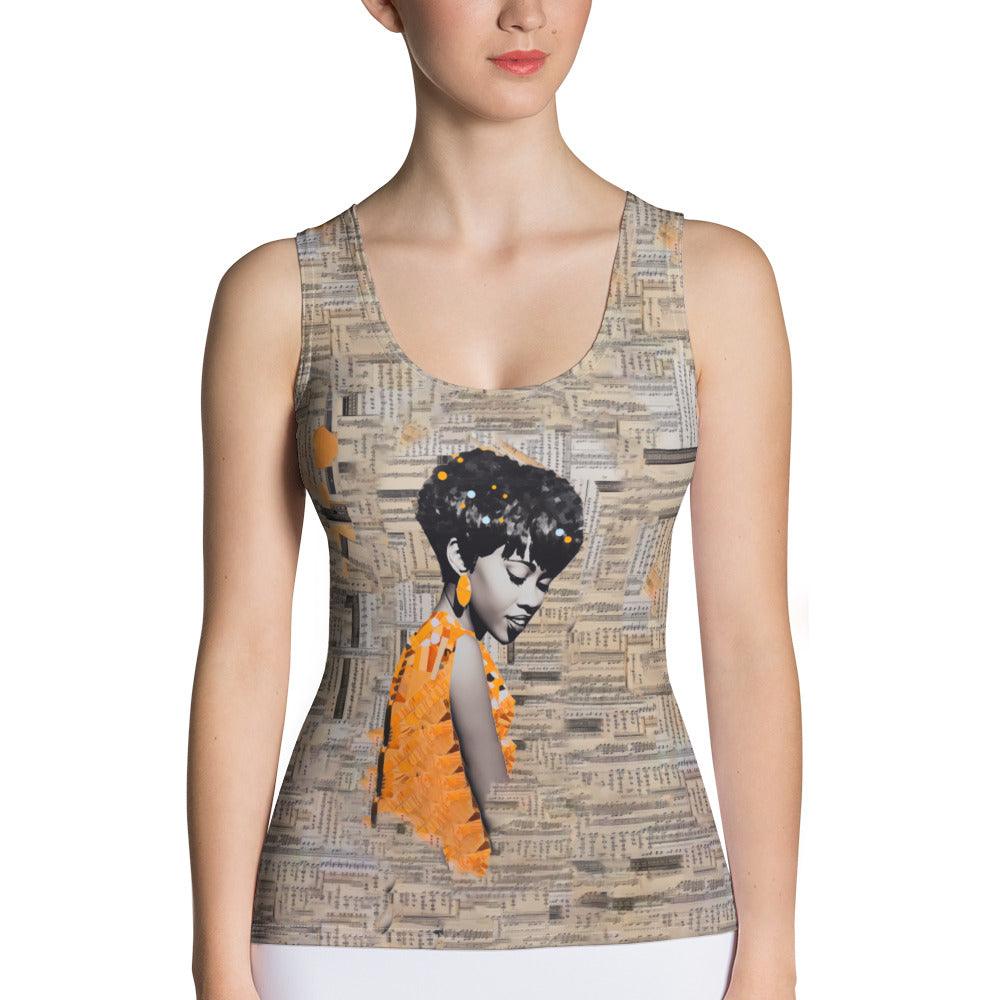 Ethereal Melodies Women's All-Over Print Tank Top - Beyond T-shirts