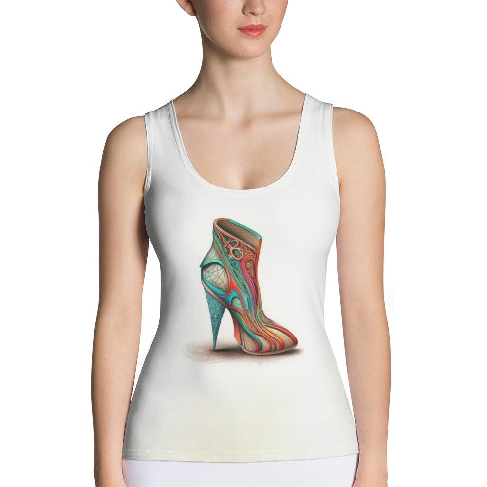 NeoSpectrum Futuristic Shoes Women's Tank Top - Beyond T-shirts