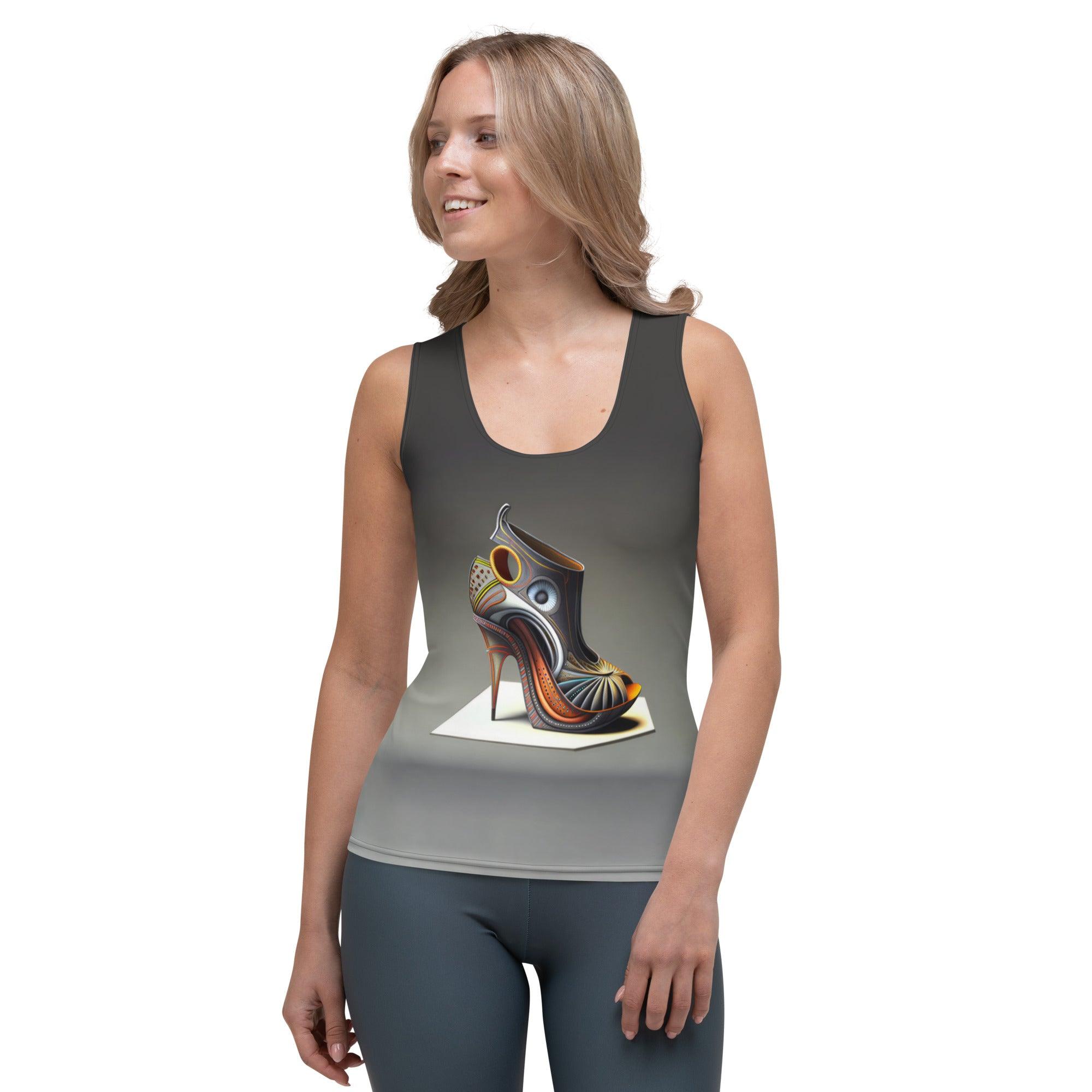 TechnoTrail Futuristic Shoes Women's Tank Top - Beyond T-shirts