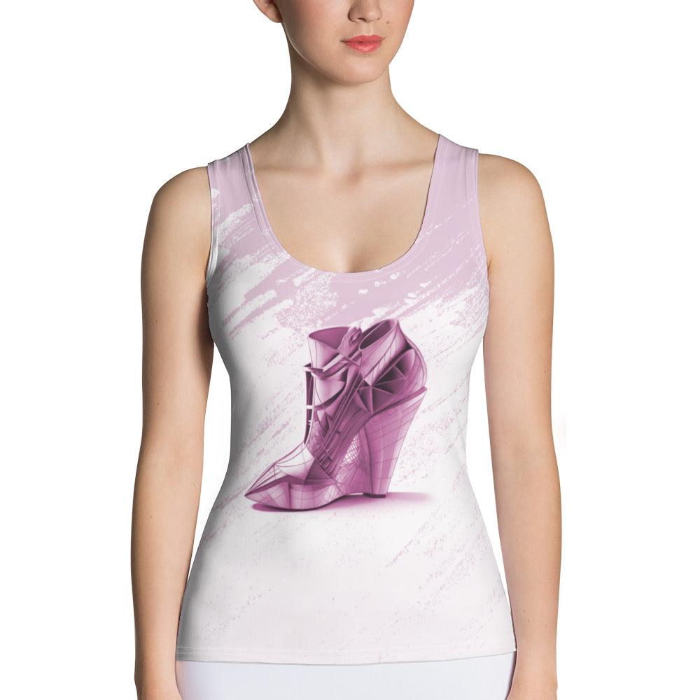 Spectrum Surge Futuristic Shoes Women's Tank Top - Beyond T-shirts