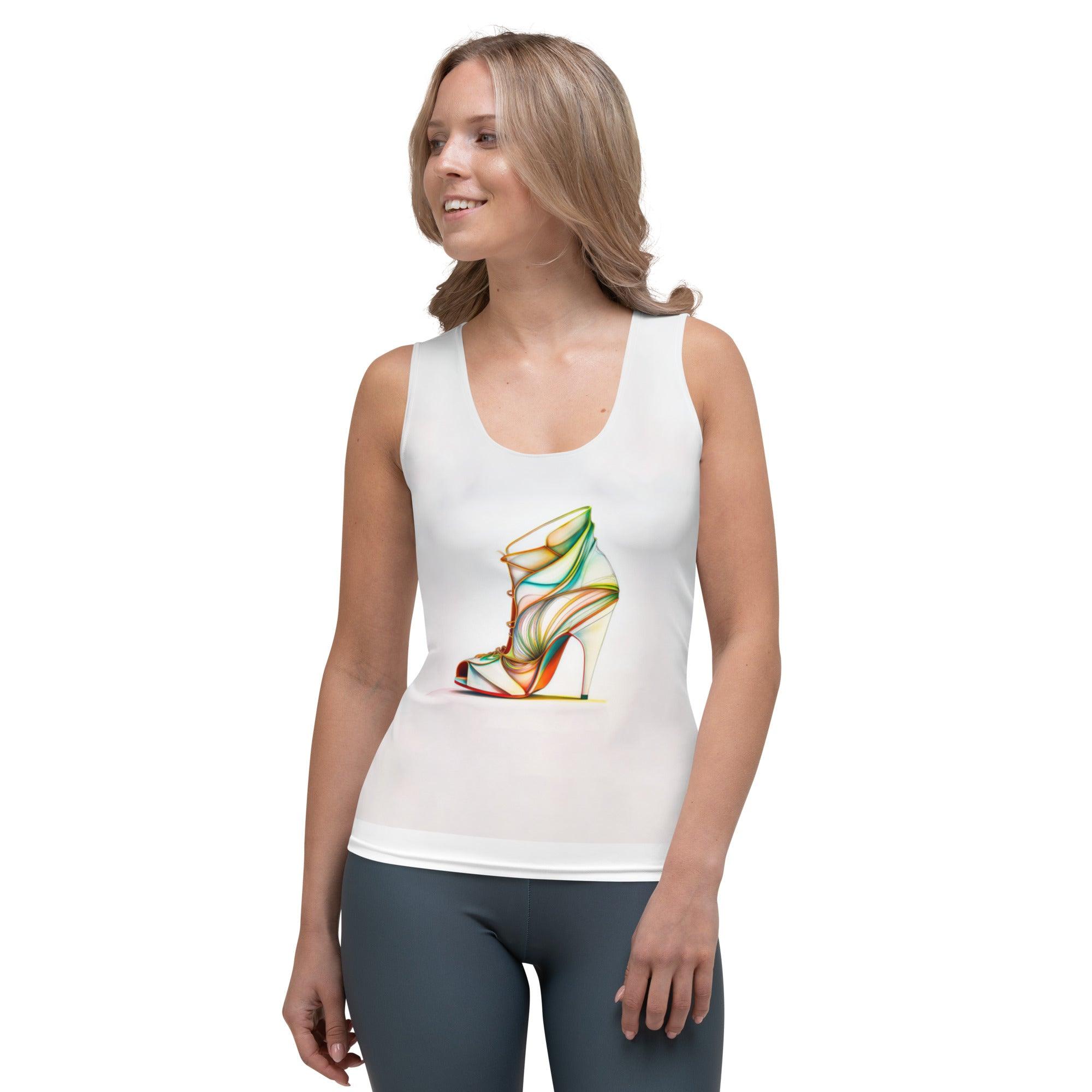 Orbital Glide Futuristic Shoes Women's Tank Top - Beyond T-shirts