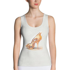 Quantum Radiance Futuristic Shoes Women's Tank Top - Beyond T-shirts