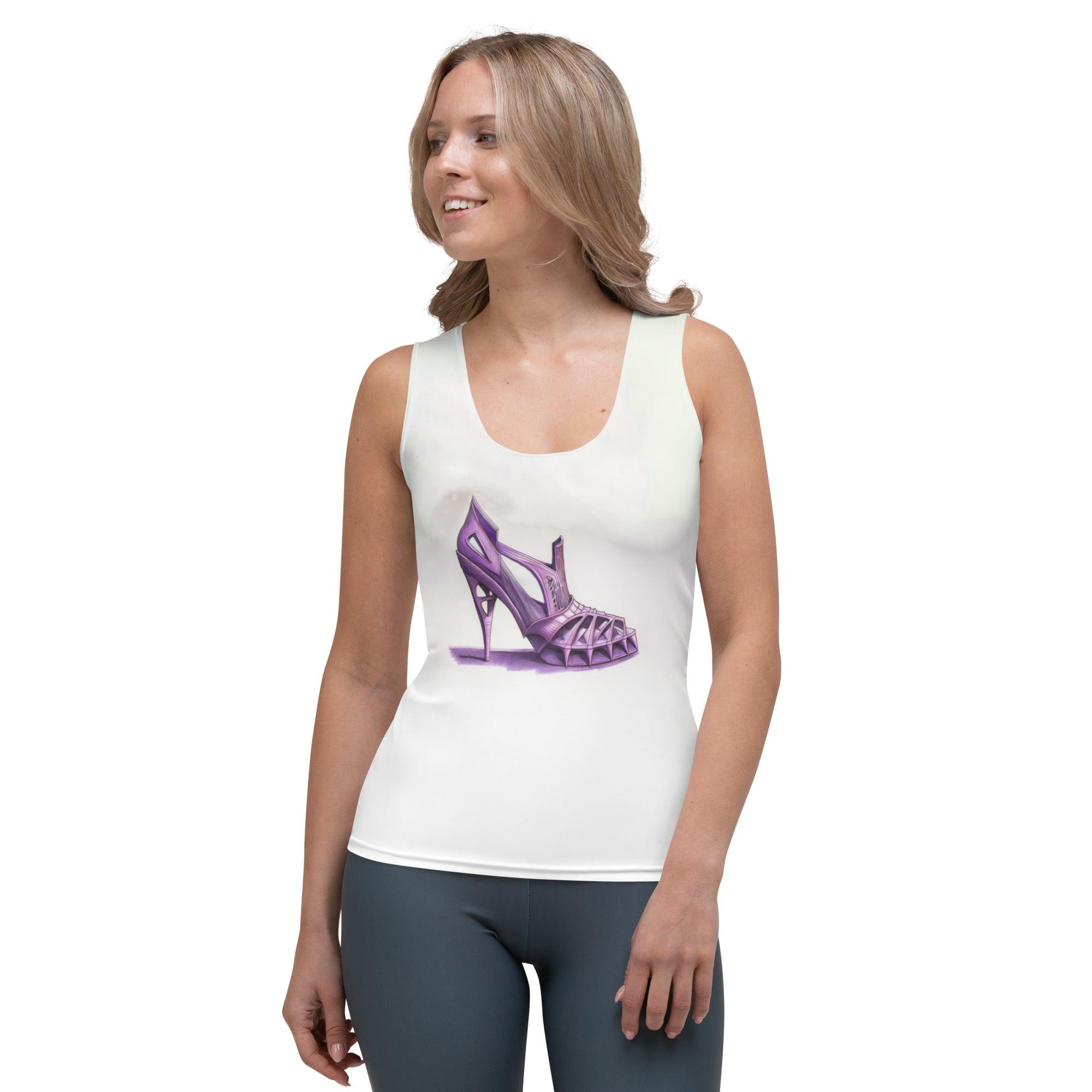 Infinity Sole Futuristic Shoes Women's Tank Top - Beyond T-shirts