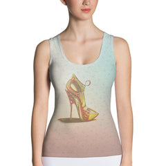 Radiant Nexus Futuristic Shoes Women's Tank Top - Beyond T-shirts