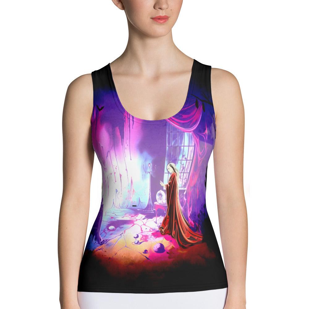 Moonlit Haunts Women's Tank Top - Beyond T-shirts