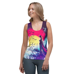 Vampire Kisses Women's Halloween Tank Top - Beyond T-shirts