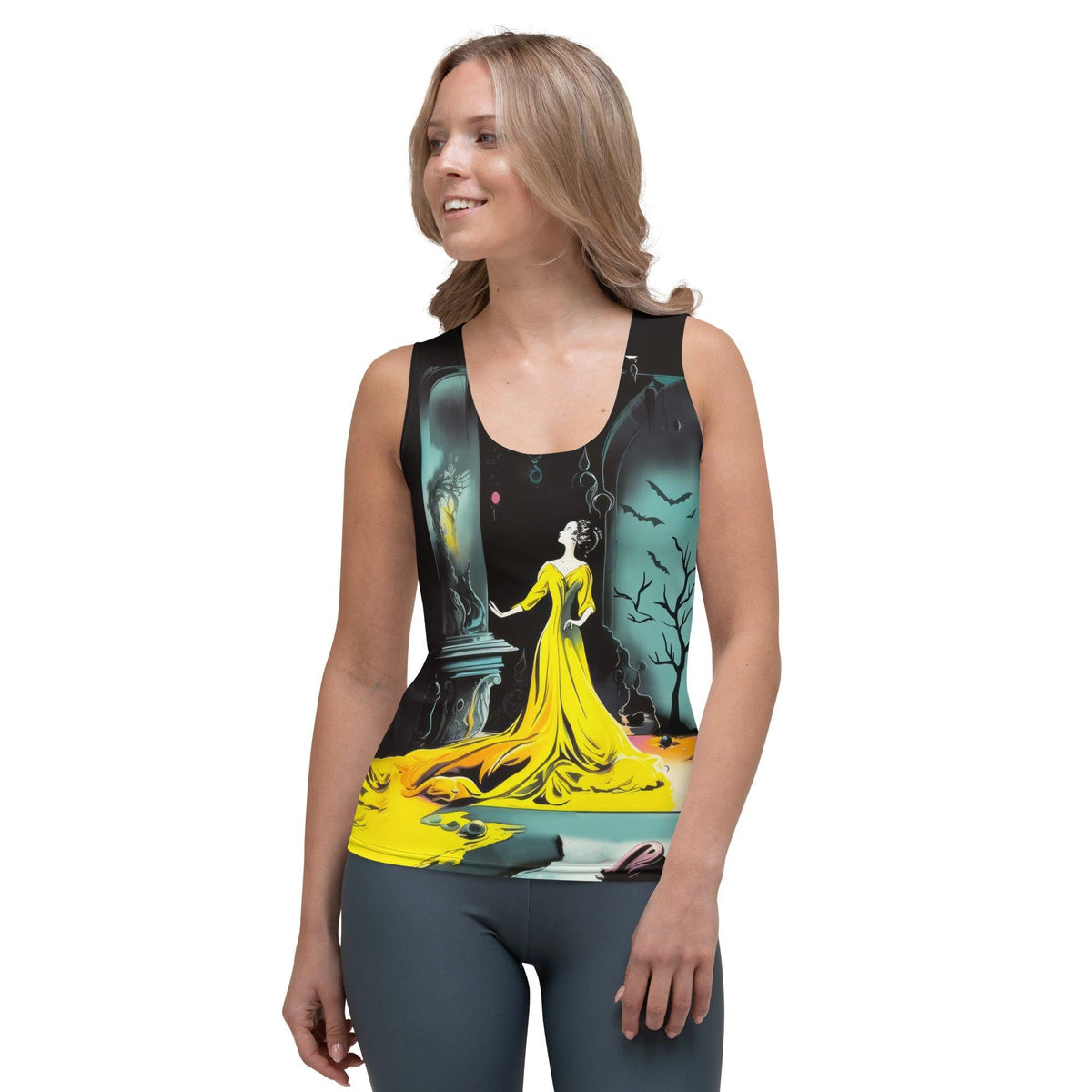 Skeleton Love Halloween Tank Top - Beyond T-shirts