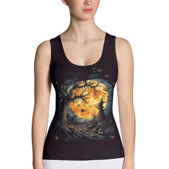 Feline Familiars Halloween Tank Top - Beyond T-shirts