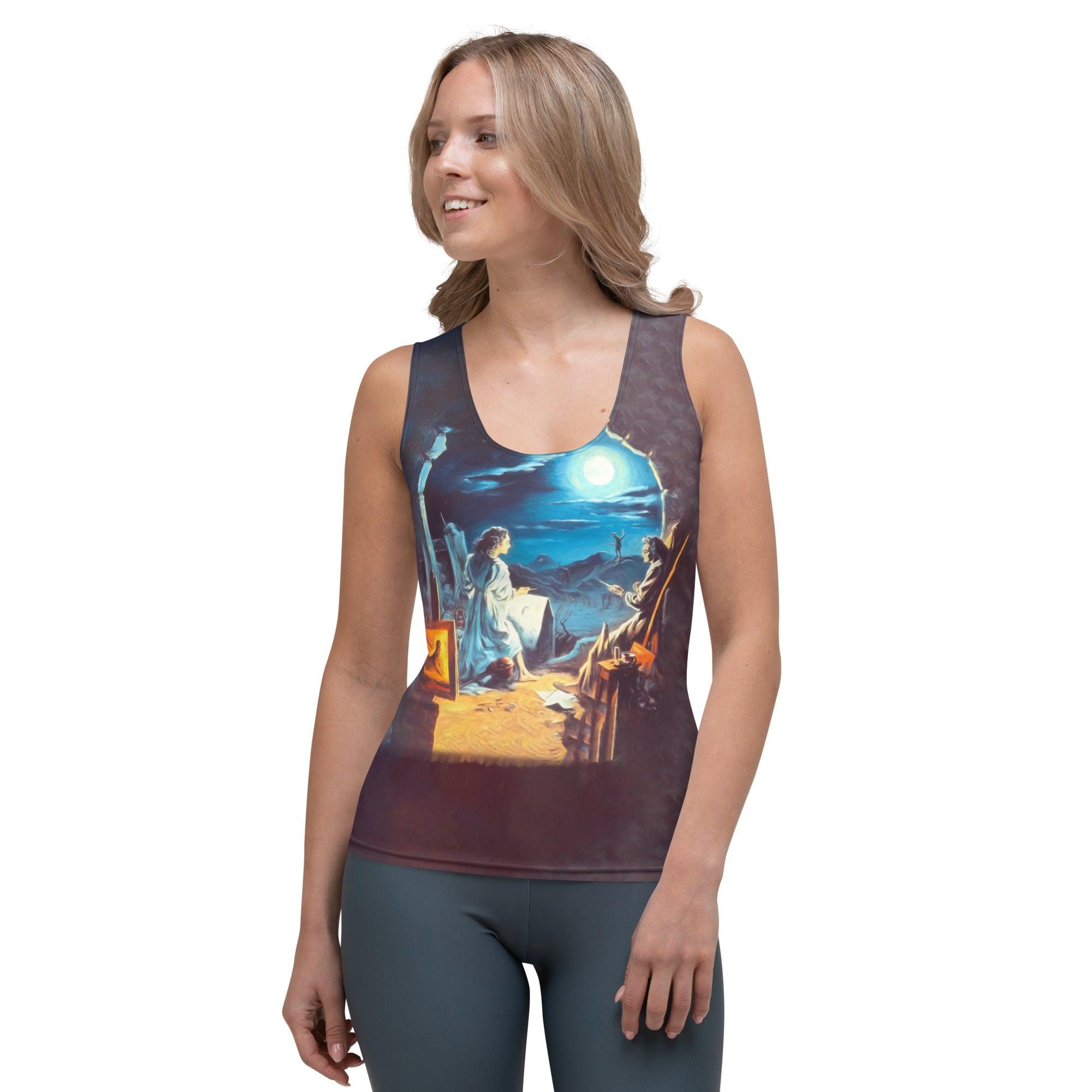 Wickedly Worn Women's Halloween Tank Top - Beyond T-shirts