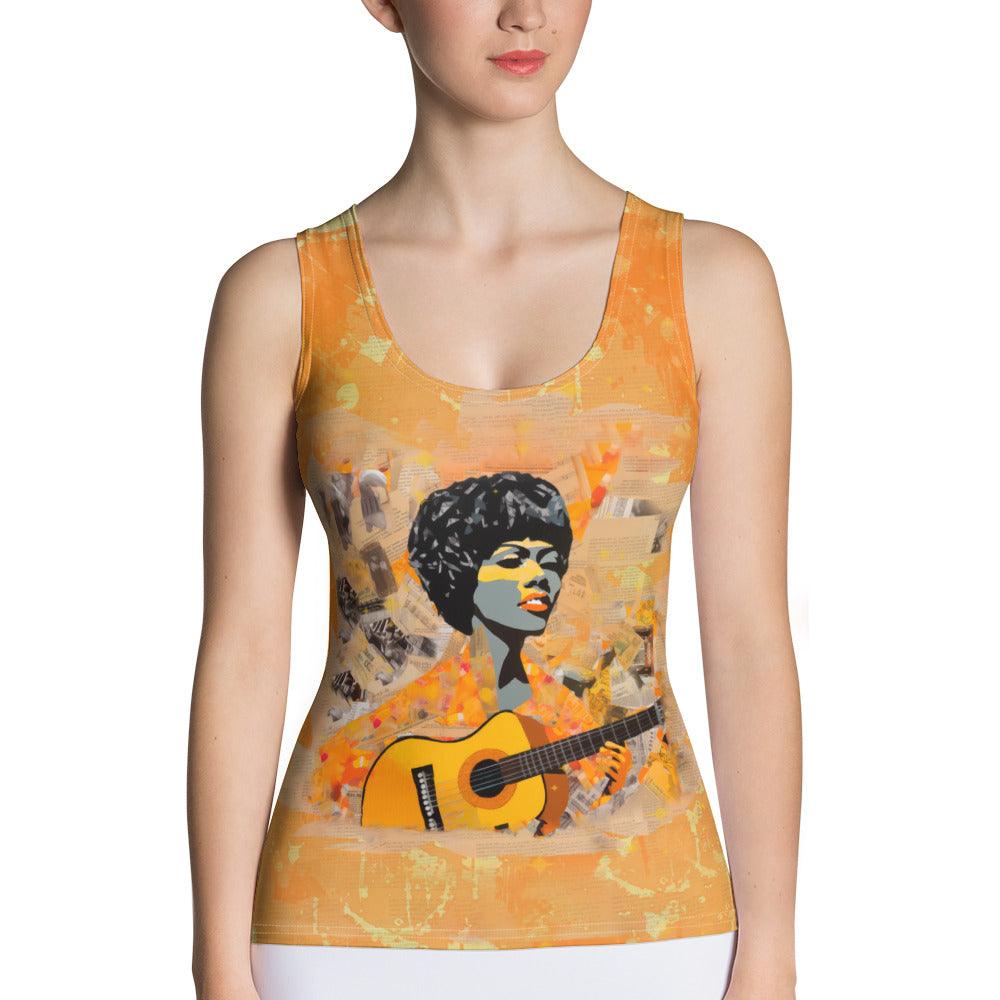 Echoes Of Emotion Women's All-Over Print Tank Top - Beyond T-shirts