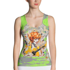 Reggae Vibes All-Over Print Women's Tanks