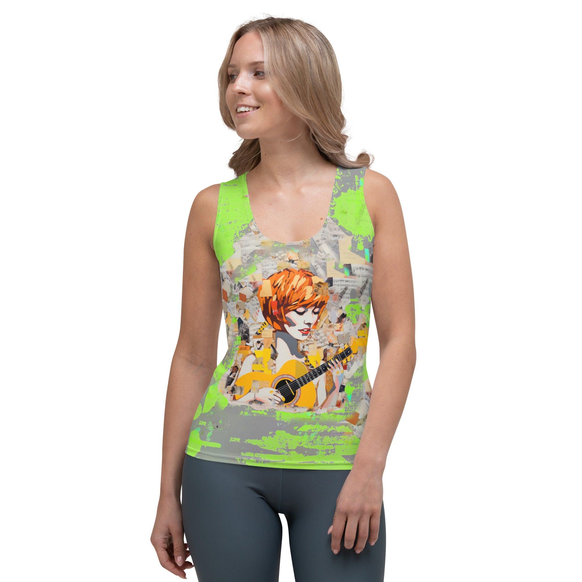 Reggae Vibes All-Over Print Women's Tanks