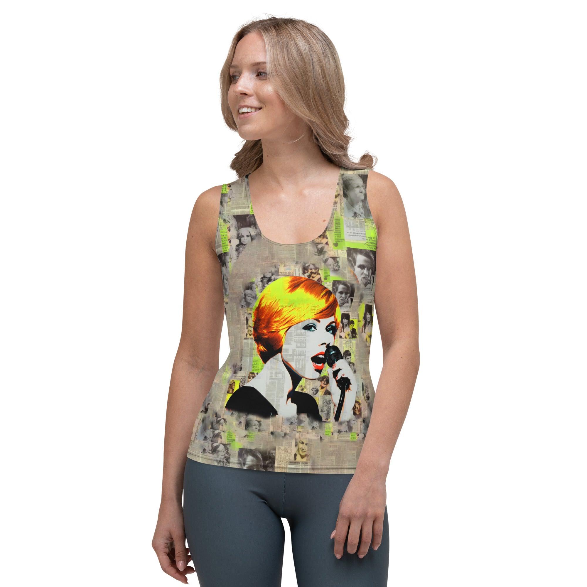 Soulful Saxophone Duets Women's Tank Tops