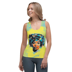 Pop Art Jukebox All-Over Print Women's Tanks - Beyond T-shirts