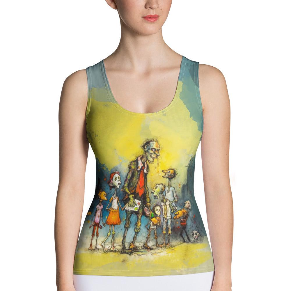 Magical Moonlight Women's All-Over Print Tank Top - Beyond T-shirts