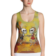 Fright Night Fiesta Women's All-Over Print Tank Top - Beyond T-shirts