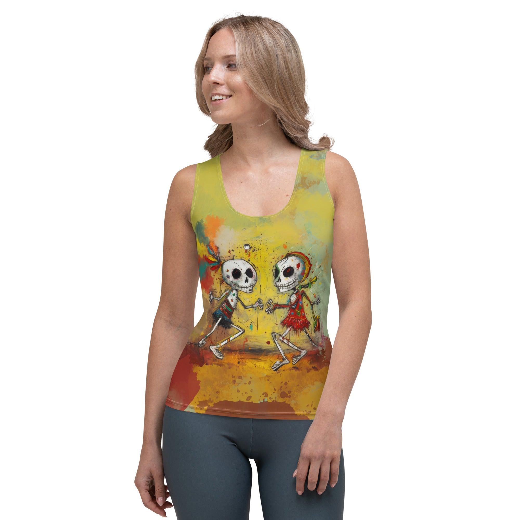 Fright Night Fiesta Women's All-Over Print Tank Top - Beyond T-shirts