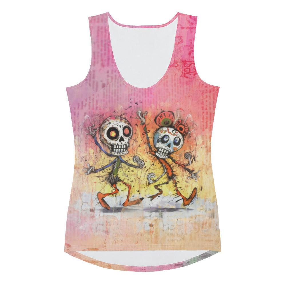 Halloween Midnight Masquerade Women's All-Over Print Tank Top - Beyond T-shirts