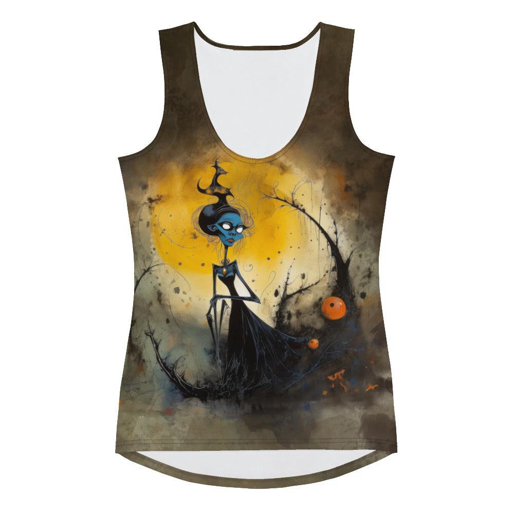 Haunted House Party Women's All-Over Print Tank Top - Beyond T-shirts