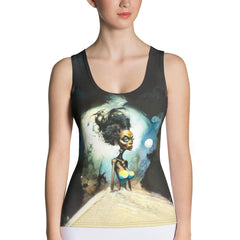 Mysterious Masks Women's All-Over Print Tank Top - Beyond T-shirts