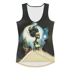 Mysterious Masks Women's All-Over Print Tank Top - Beyond T-shirts