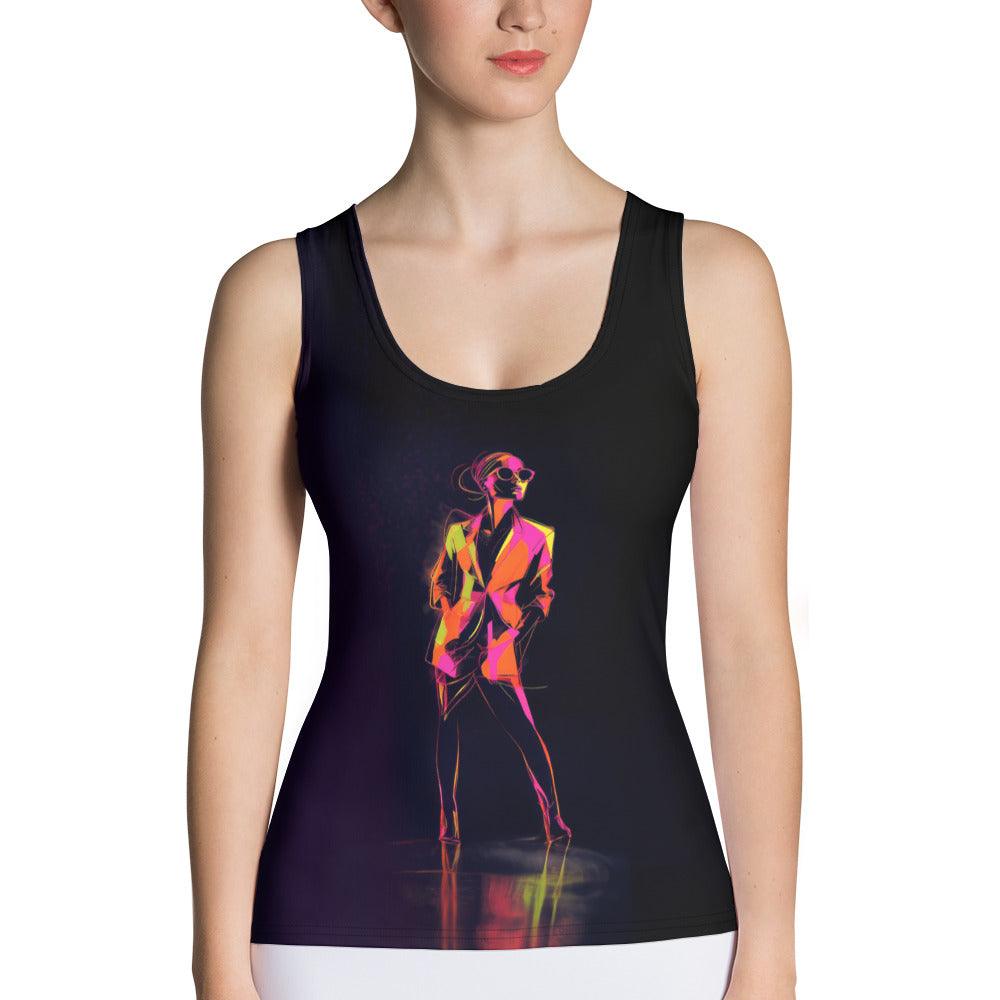 Wild Animal Instincts Women's All-Over Print Tank Top - Beyond T-shirts