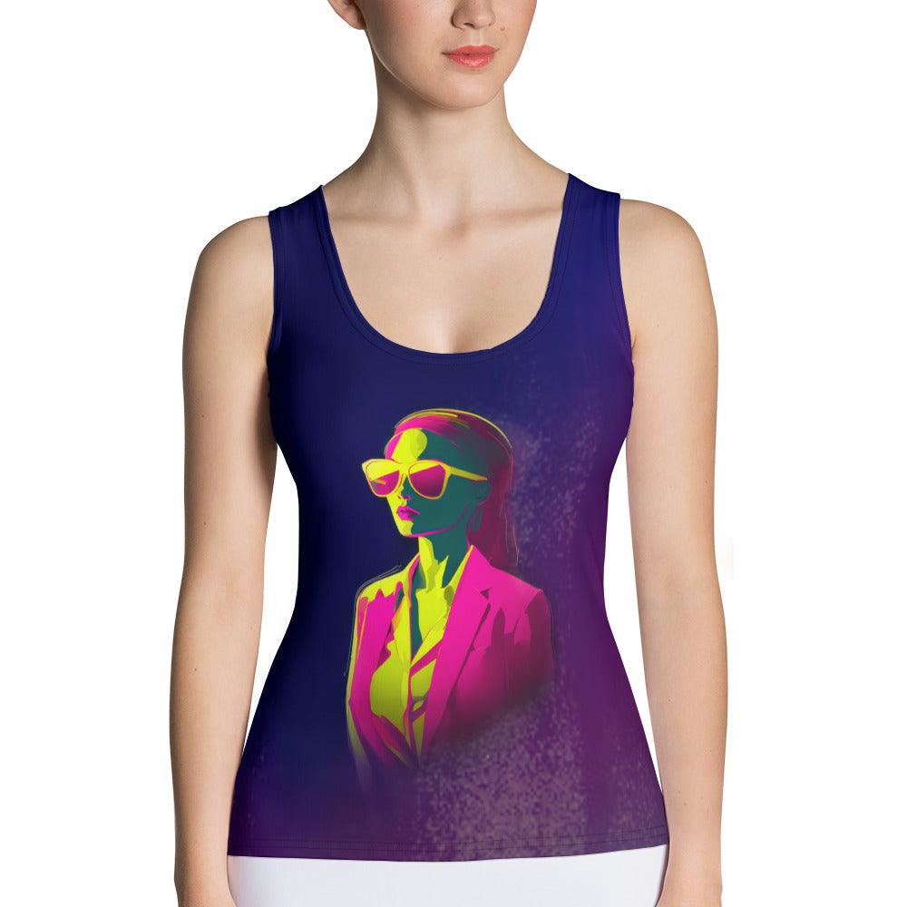 Botanical Beauty Bloom Women's All-Over Print Tank Top - Beyond T-shirts