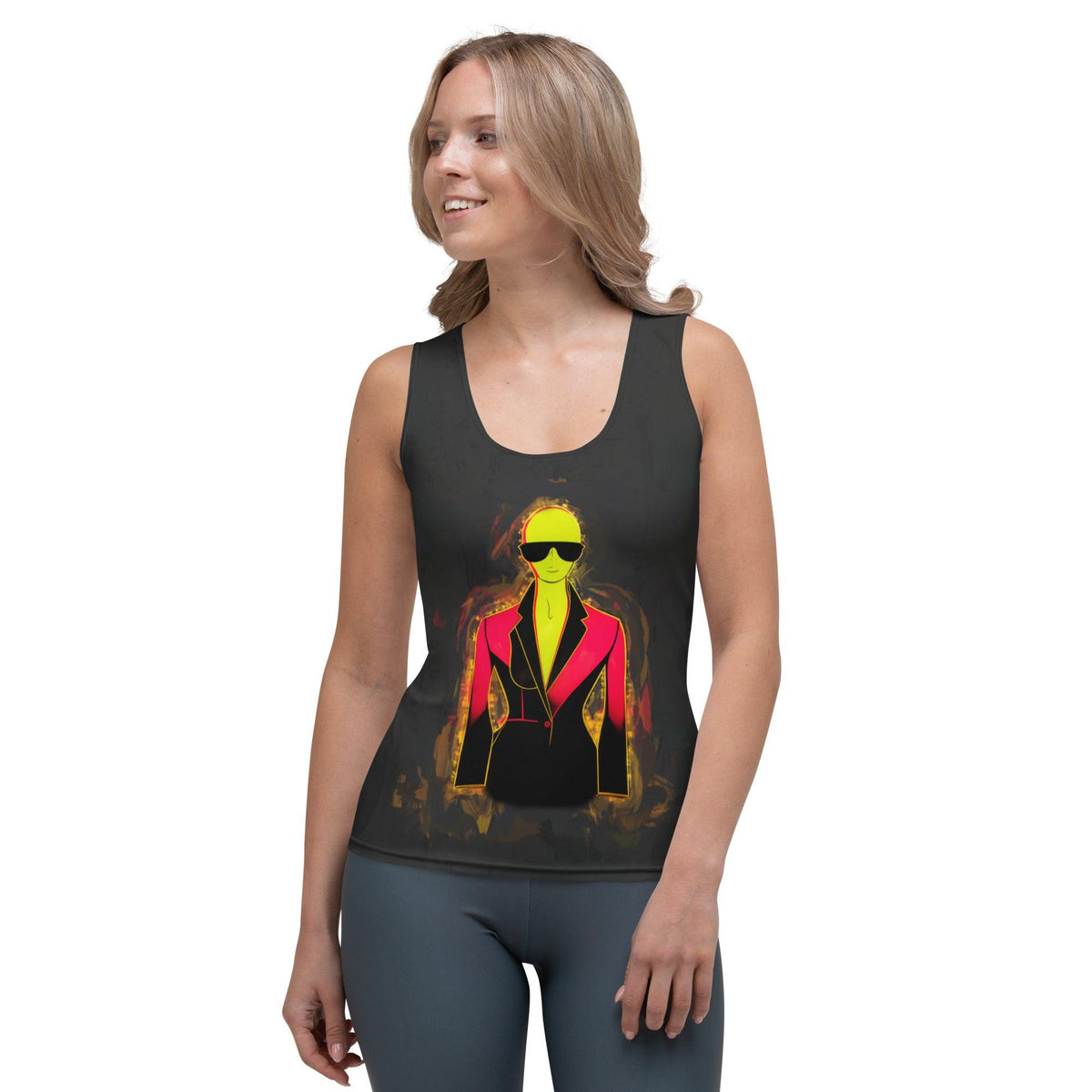 Dreamy Watercolor Elegance All-Over Print Women's Tank Top - Beyond T-shirts