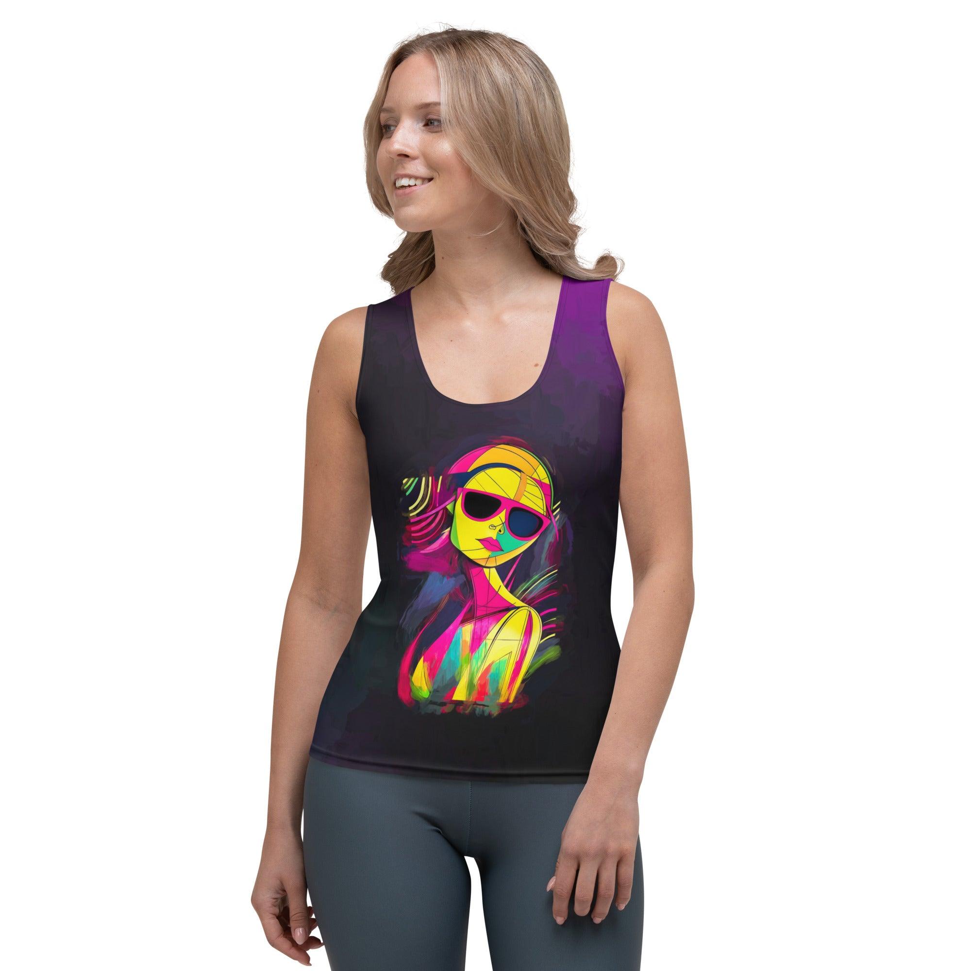 Dazzling Diamonds Brilliance Women's All-Over Print Tank Top - Beyond T-shirts