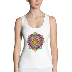 Mandala Vision Women's Tank Top - Beyond T-shirts