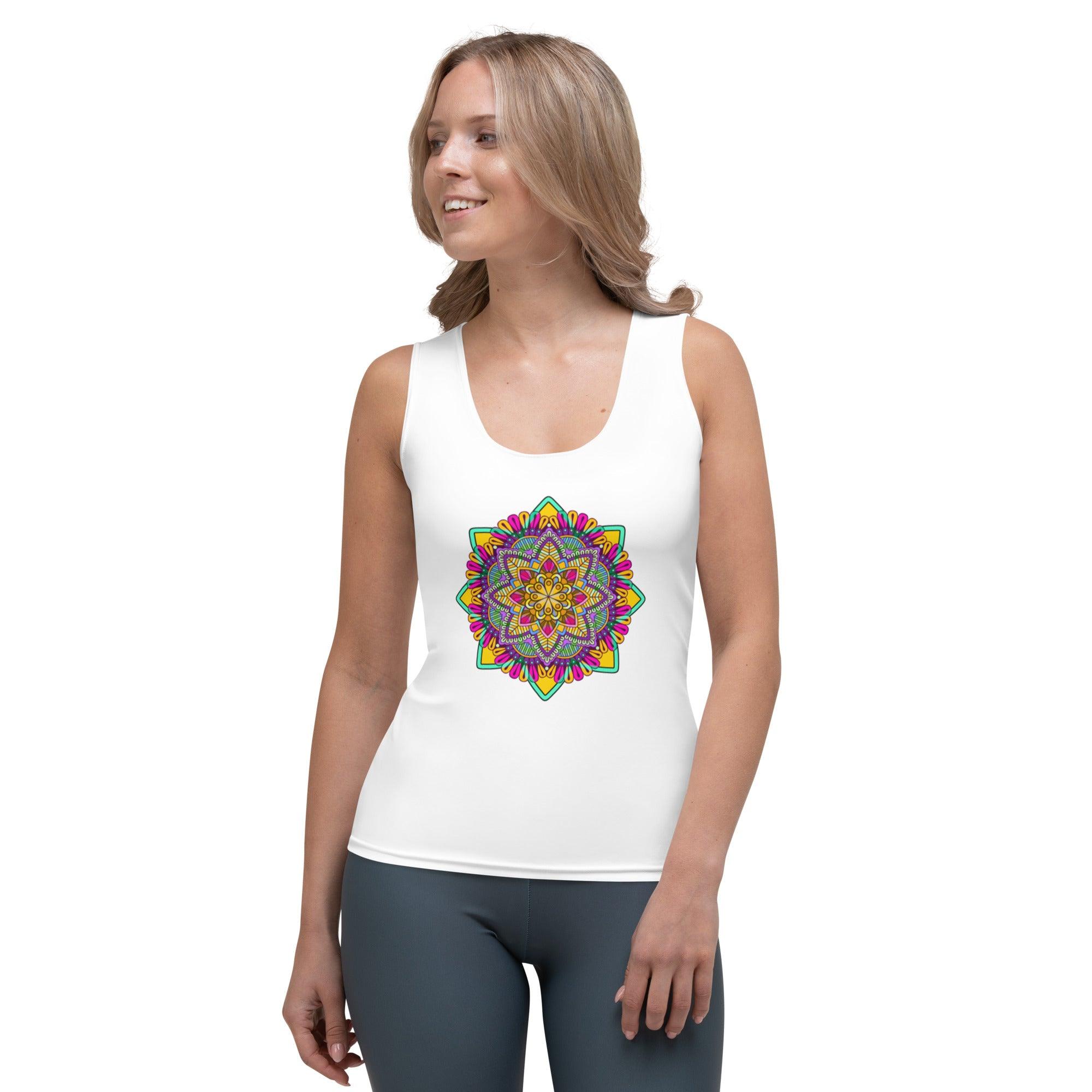 Mandala Vision Women's Tank Top - Beyond T-shirts