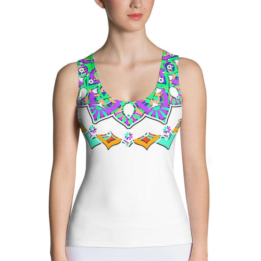 Mandala Harmony Women's Tank Top - Beyond T-shirts