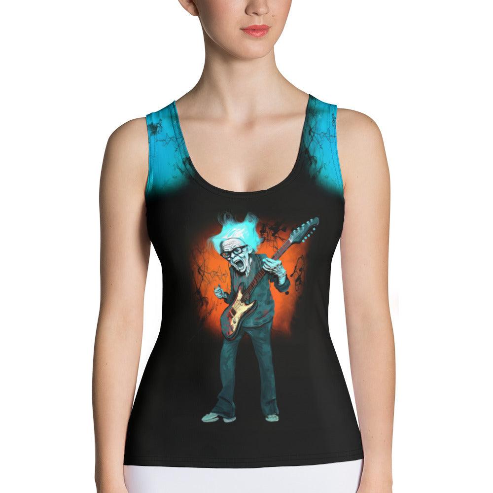 Graffiti Beats All-Over Print Women's Tank Top - Beyond T-shirts