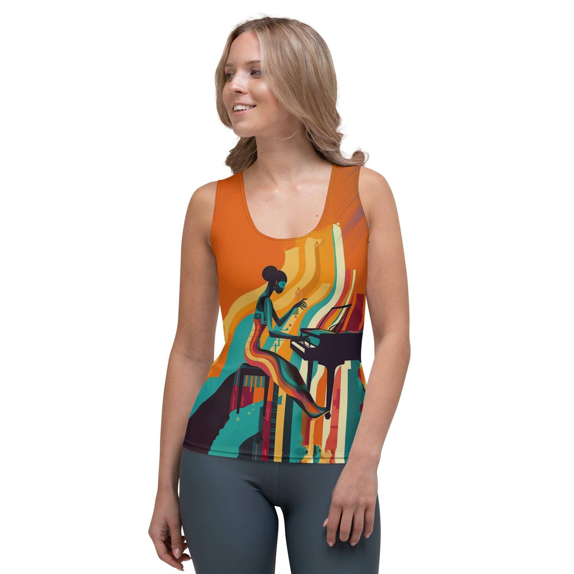 Whimsical Wanderlust All-Over Print Women's Tank Top - Beyond T-shirts