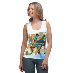 Expressive Energy All-Over Print Women's Tank Top - Beyond T-shirts