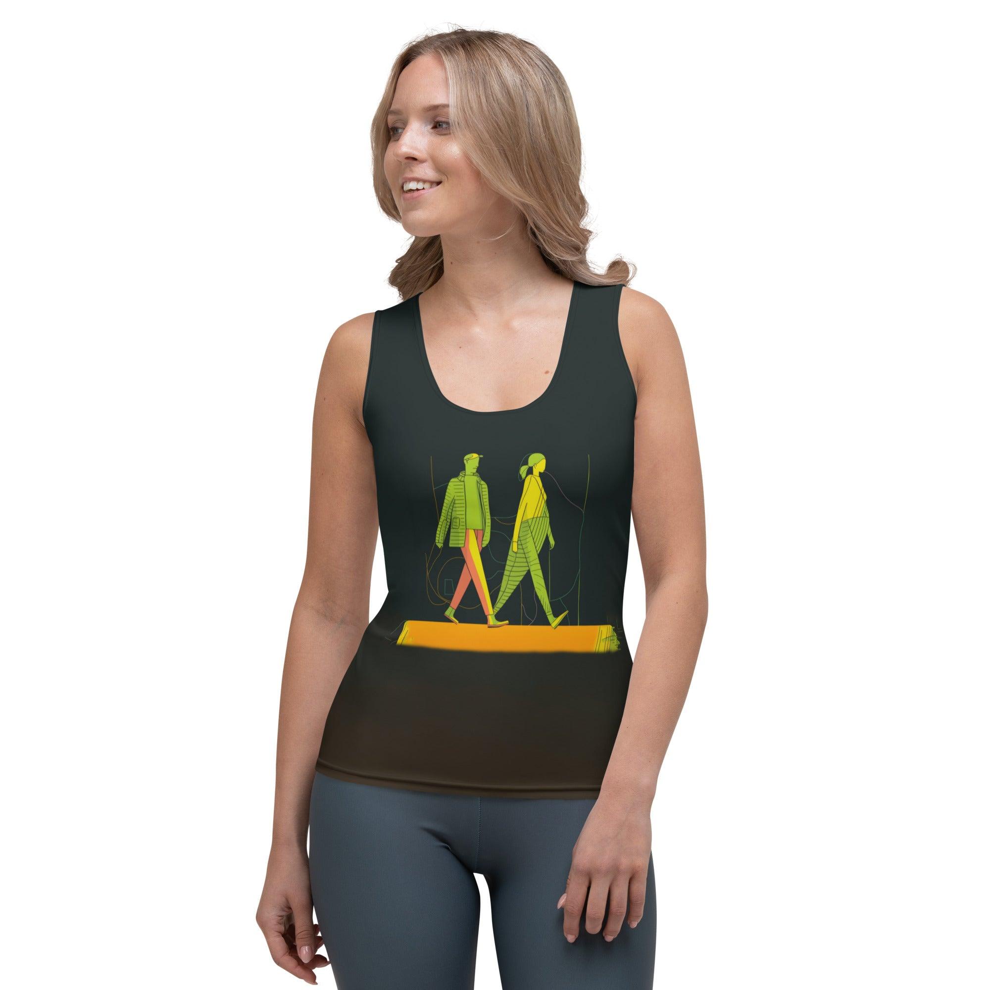 Abstract Affair All-Over Print Women's Tank Top - Beyond T-shirts