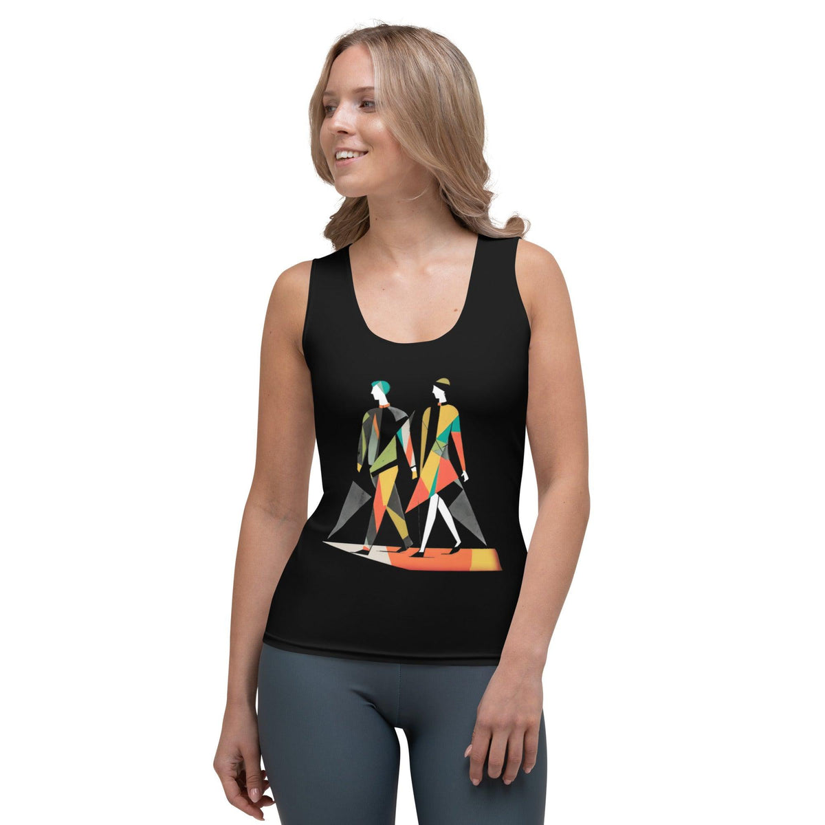 Whimsical Watercolors All-Over Print Women's Tank Top - Beyond T-shirts